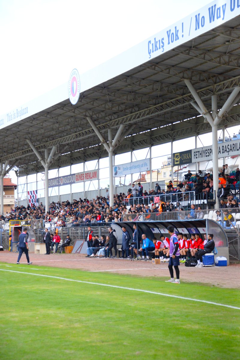 Fethiye Spor Taraftarlarına Maç Sonrası Teşekkür Mesajı