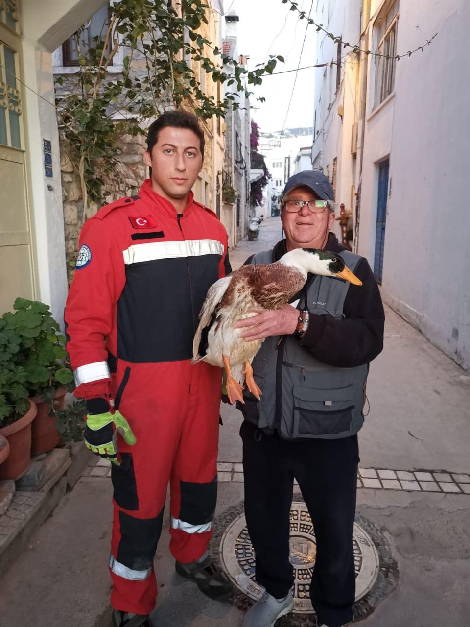 Muğla Büyükşehir Belediyesi İtfaiyesi, Sadece İnsanları Değil, Hayvanları da Kurtarıyor