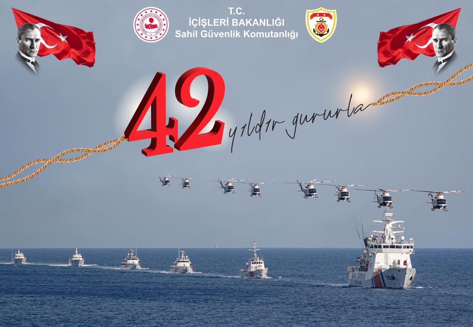 Sahil Güvenlik Komutanlığı 42. Yılında Gelişim Hedeflerini Yükseltiyor