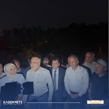 Bakan Işıkhan ve Kaya'dan Muğla'nın Kavaklıdere İlçesine Yangın Desteği Ziyareti