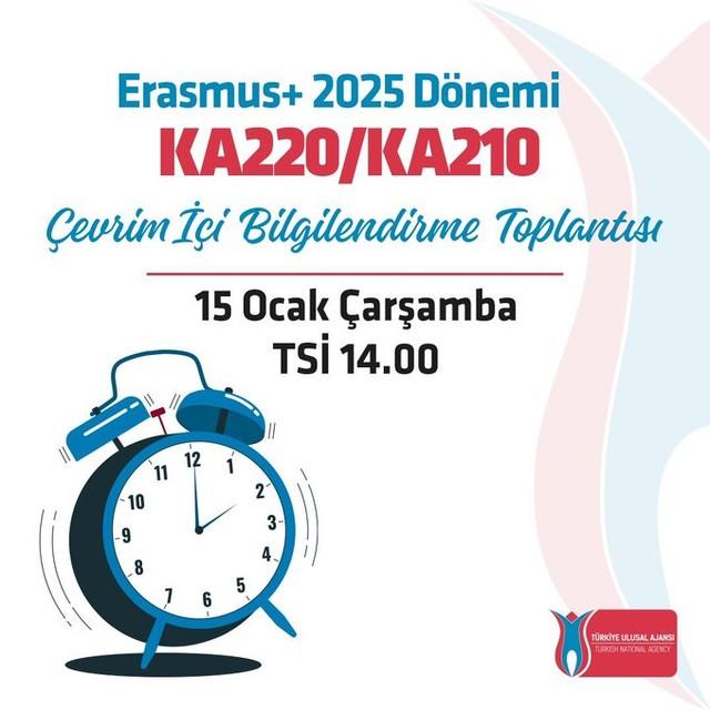 Erasmus 2025 Dönemi İçin Bilgilendirme Toplantısı Duyuruldu