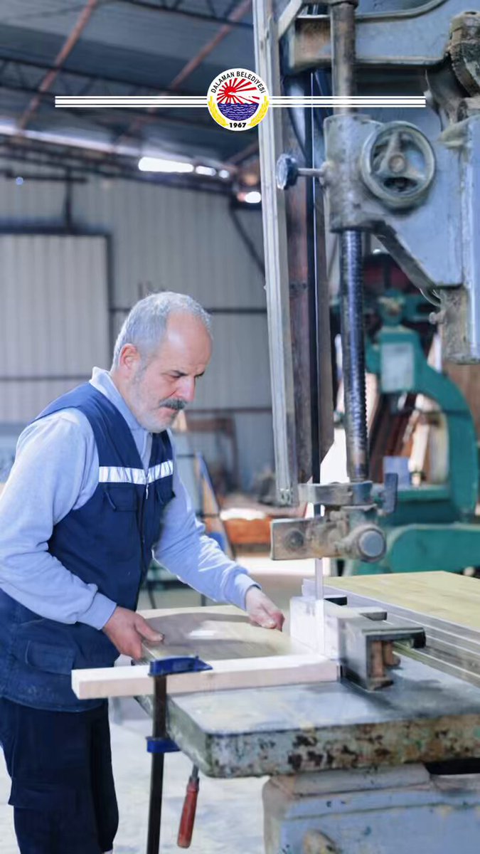 Dalaman Belediyesi'nin Marangoz Atölyesi İle Büyük Tasarruf Sağladı