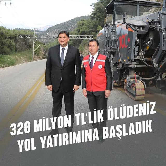 Fethiye'nin Yol Ağına 320 Milyon TL'lik Büyük Yatırım Başladı