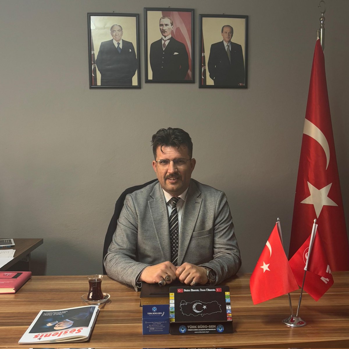 MHP Muğla İl Başkanlığı'nda Tolga Ünsal'ın Ev Sahipliğinde Sohbet Daveti