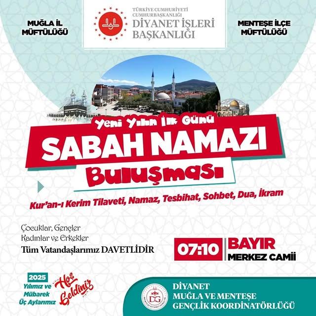 Yeni Yıl Sabahı Sabah Namazı Buluşması