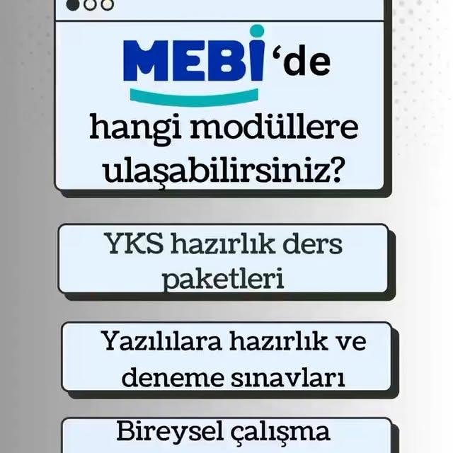 MEBİ, Eğitim Süreçlerini Destekleyen Modüller Sunuyor