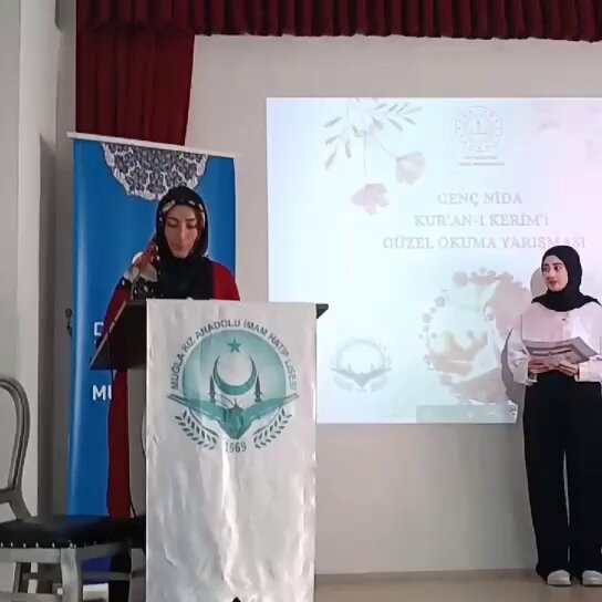 Muğla Anadolu İmam Hatip Lisesi Öğrencisi Meryem Temiz, Genç Nida Kur'an-ı Kerim'i Güzel Okuma Yarışması'nda İl Birincisi Oldu