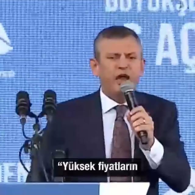 CHP Genel Başkanı Özgür Özel: Halkı Harekete Geçmeye Çağırıyorum