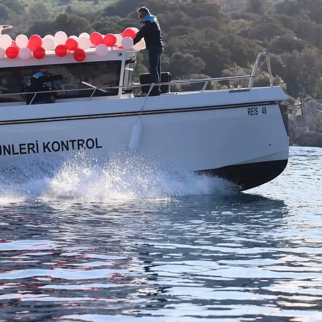 Yeni Kontrol Teknesi Bodrum'da Tanıtıldı