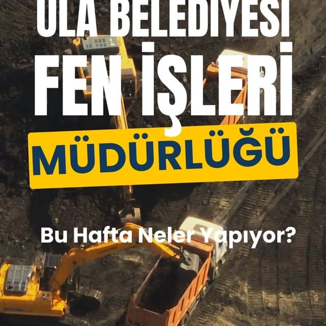 Ula'da Altyapı Çalışmaları Hızla Devam Ediyor