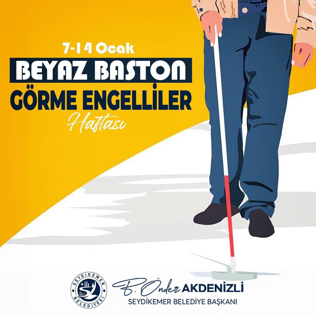 Beyaz Baston Görme Engelliler Haftası