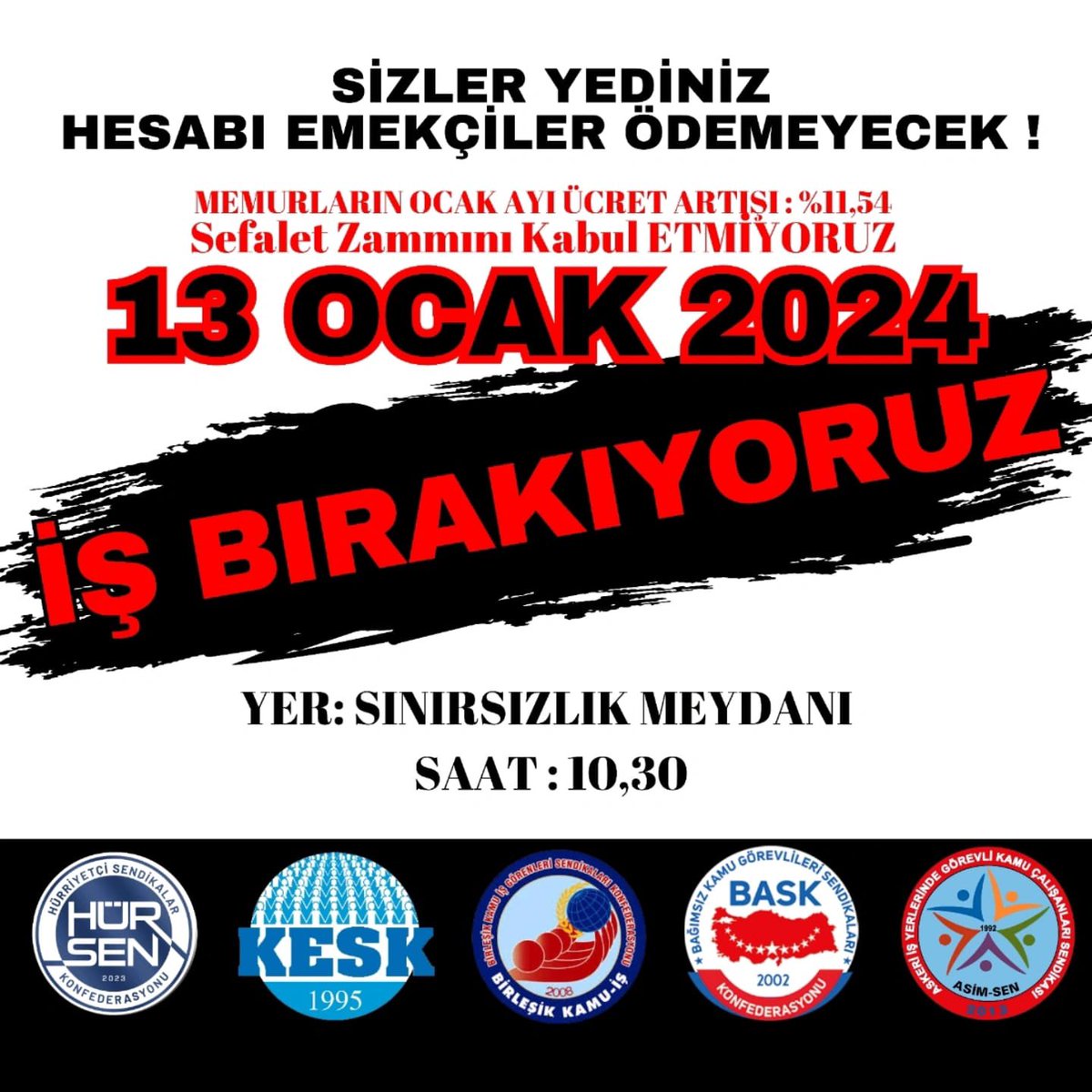 27. Dönem CHP Muğla Milletvekili Süleyman Girgin Kamu Emekçilerinin İş Bırakma Eylemini Destekliyor