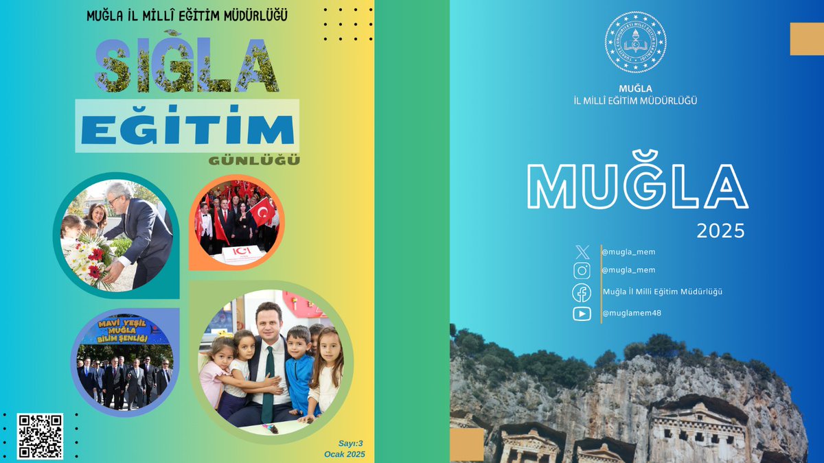 Muğla İl Millî Eğitim Müdürlüğü'nün Sığla Eğitim Günlüğü e-dergisi yayımlandı