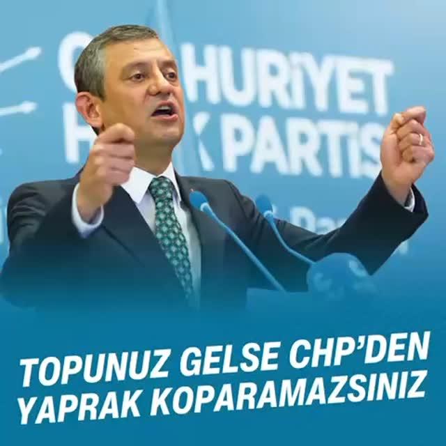 CHP Genel Başkanı Özgür Özel'den Yerel Yönetim ve Liderlik Açıklaması