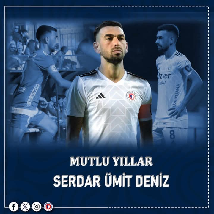 Fethiye Spor Kaptanı Serdar Ümit Deniz'in Doğum Günü Kutlanıyor