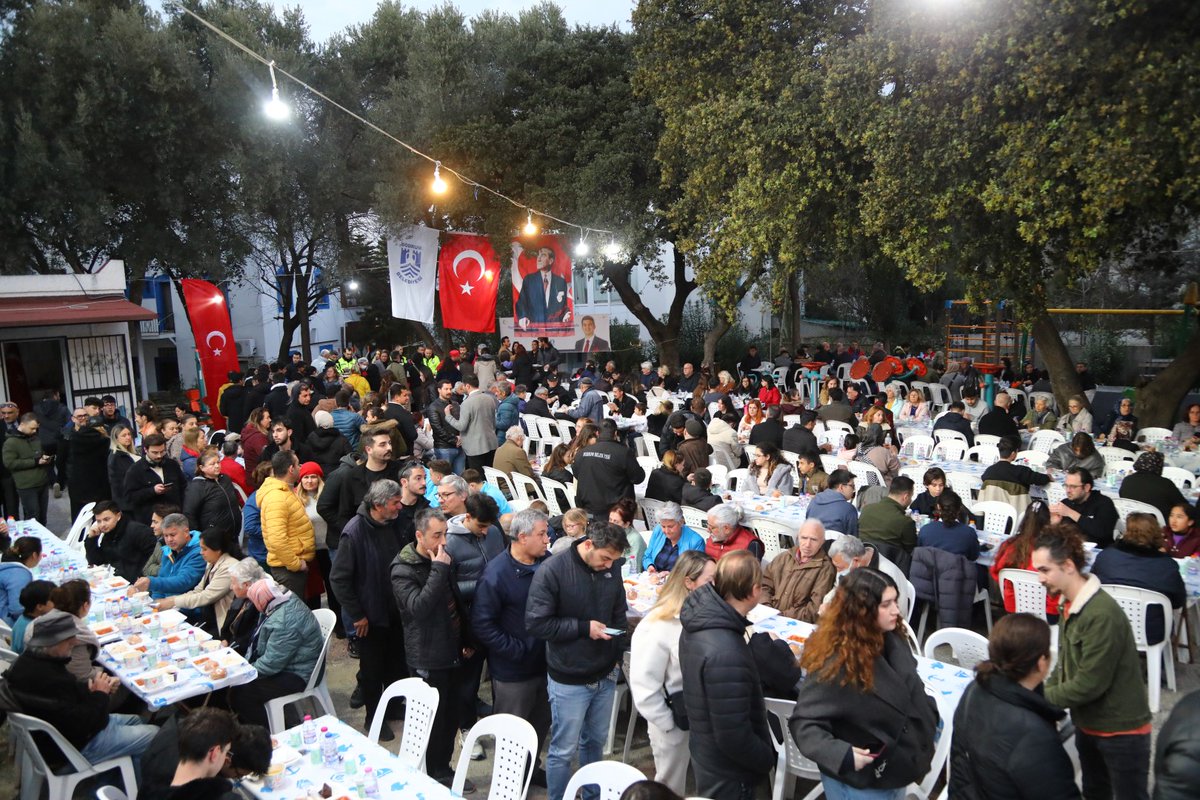 Bodrum'da Geleneksel Mahalle İftarları Devam Ediyor