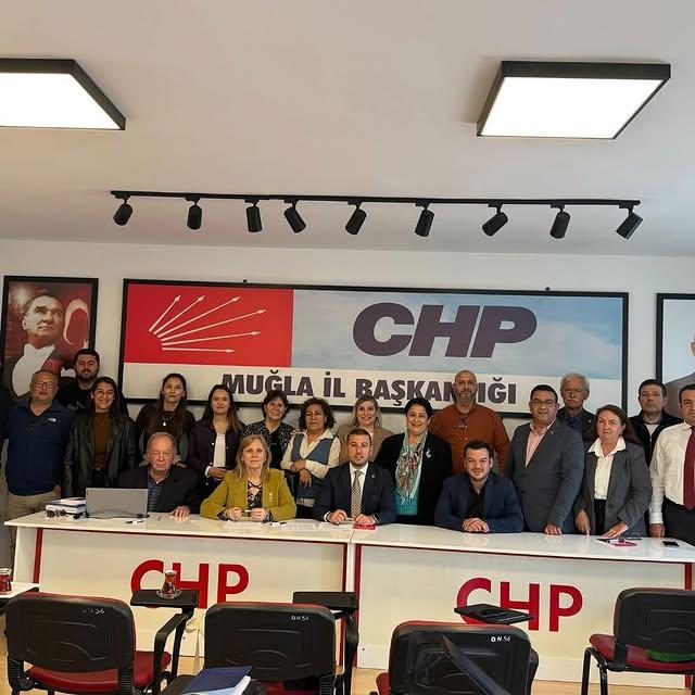 CHP Muğla İl Yönetimi Toplandı: Yerel Başarıyı Genelde Tekrarlamaya Kararlılık