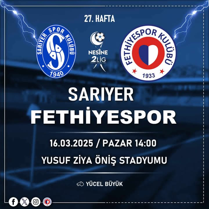 Fethiye Spor, Sarıyer Deplasmanında